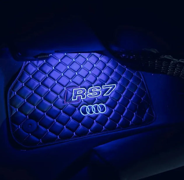 Leather Floor Mats For Audi, For Audi Leather Floor Mats Custom Fit