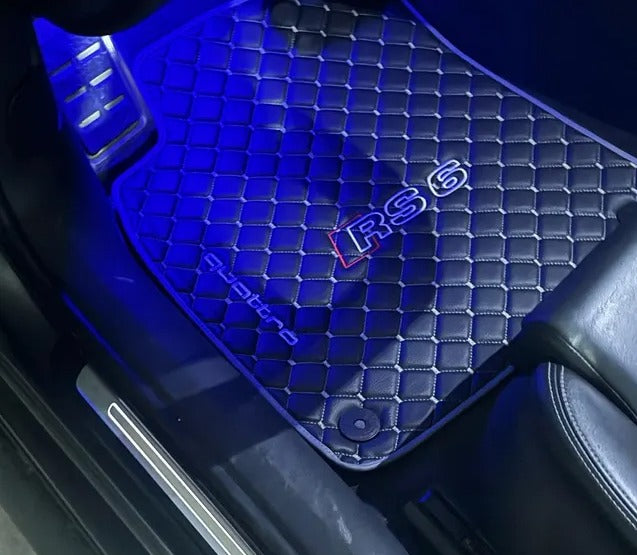 Leather Floor Mats For Audi, For Audi Leather Floor Mats Custom Fit