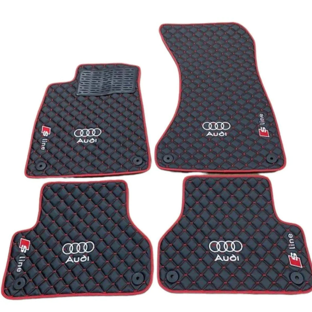 Leather Floor Mats For Audi, For Audi Leather Floor Mats Custom Fit
